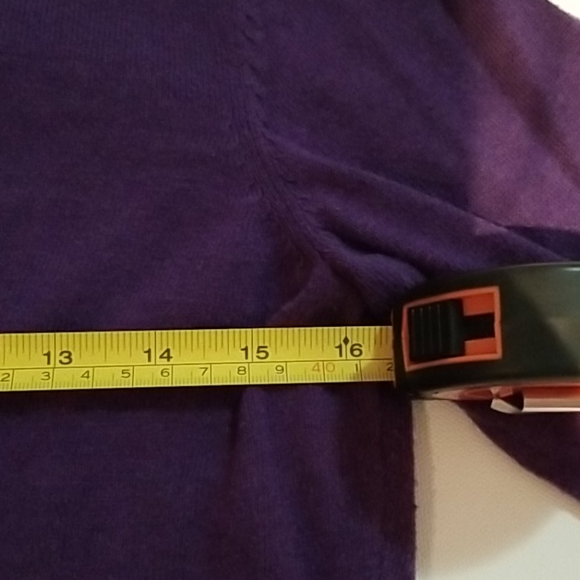 GAP purple cardigan (part of any 2/$20 bundles) - Picture 2 of 4